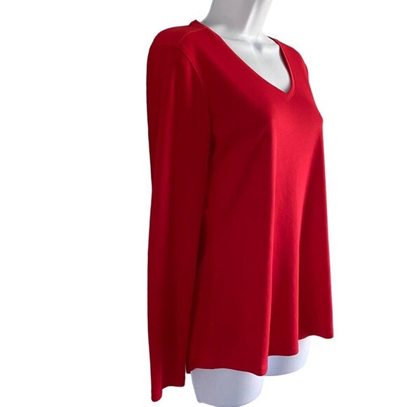 Reel Legends Freeline Red Long Sleeve Performance Top Women's Size Small NEW - Picture 3 of 7